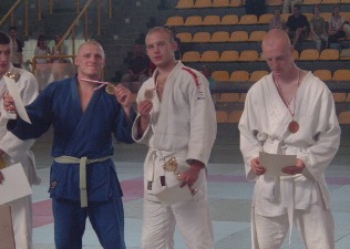 Od lewej: P. Kryś, P. Nowakowski, P. Kamiński